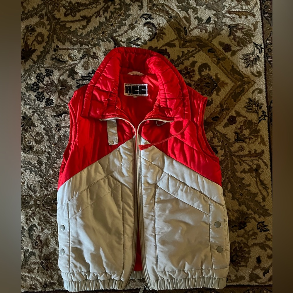 Vintage Henri Charles Colsenet Puffer Vest